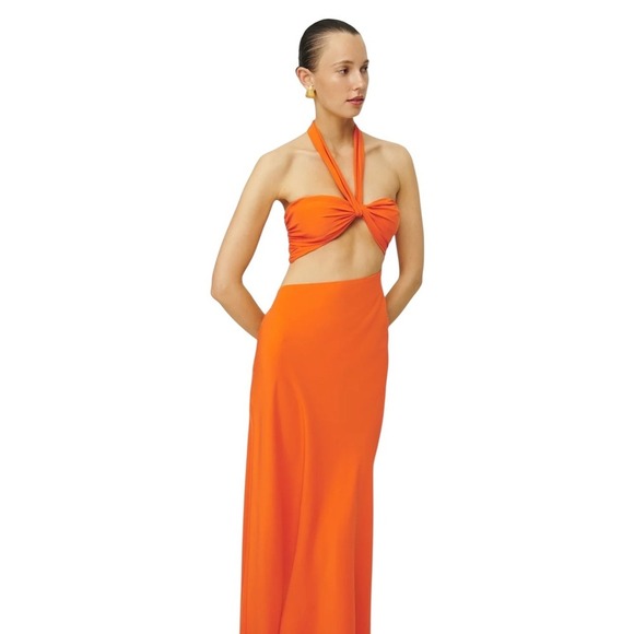 Reformation Vivi Silk Dress – 100% Silk - Size 10 - Picture 10 of 11